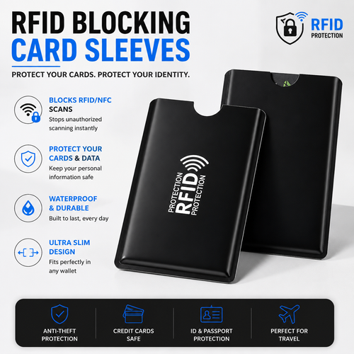 🔥✨RFID Blocking Sleeves Set