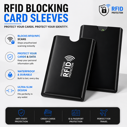 🔥✨RFID Blocking Sleeves Set