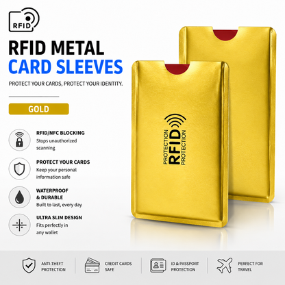 🔥✨RFID Blocking Sleeves Set