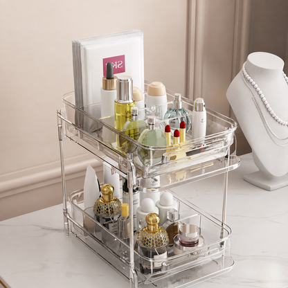 Clear Pull-Out Under Sink Organizer